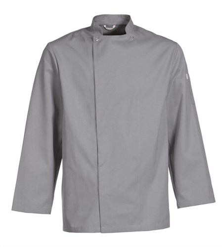 Kokkejakke - Taste, Unisex, Grå, Lange ermer