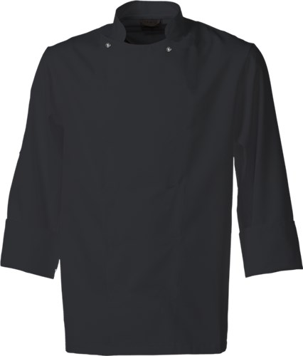 Kokkejakke - Taste, Unisex, Sort, Lange ermer