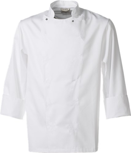 Kokkejakke - Taste, Unisex, Hvit, Lange ermer