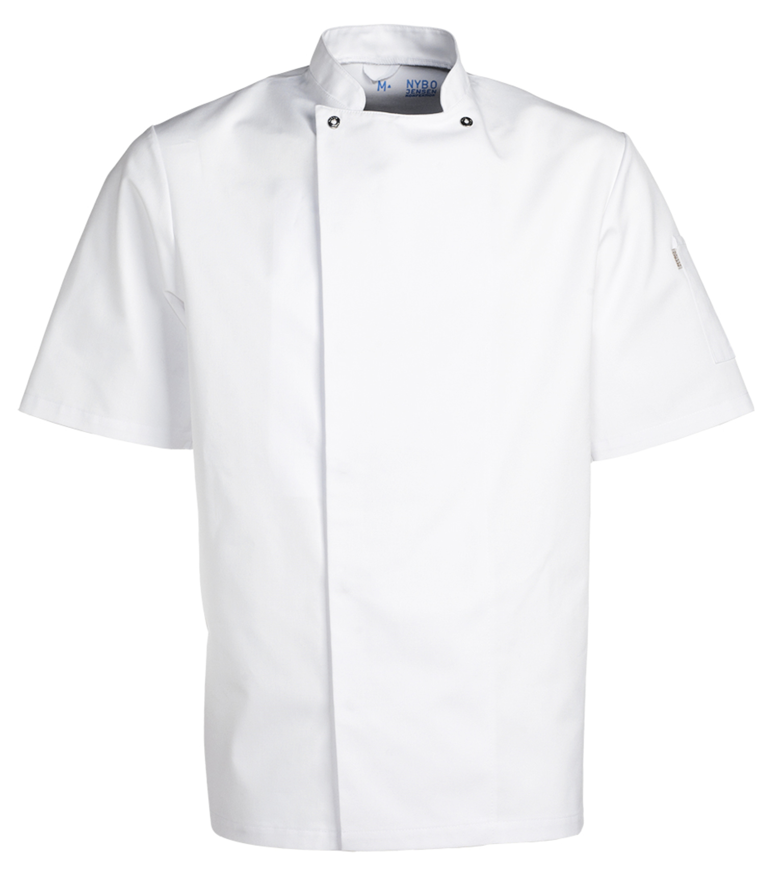 Kokkejakke - Taste, Unisex, Hvit Korte ermer.